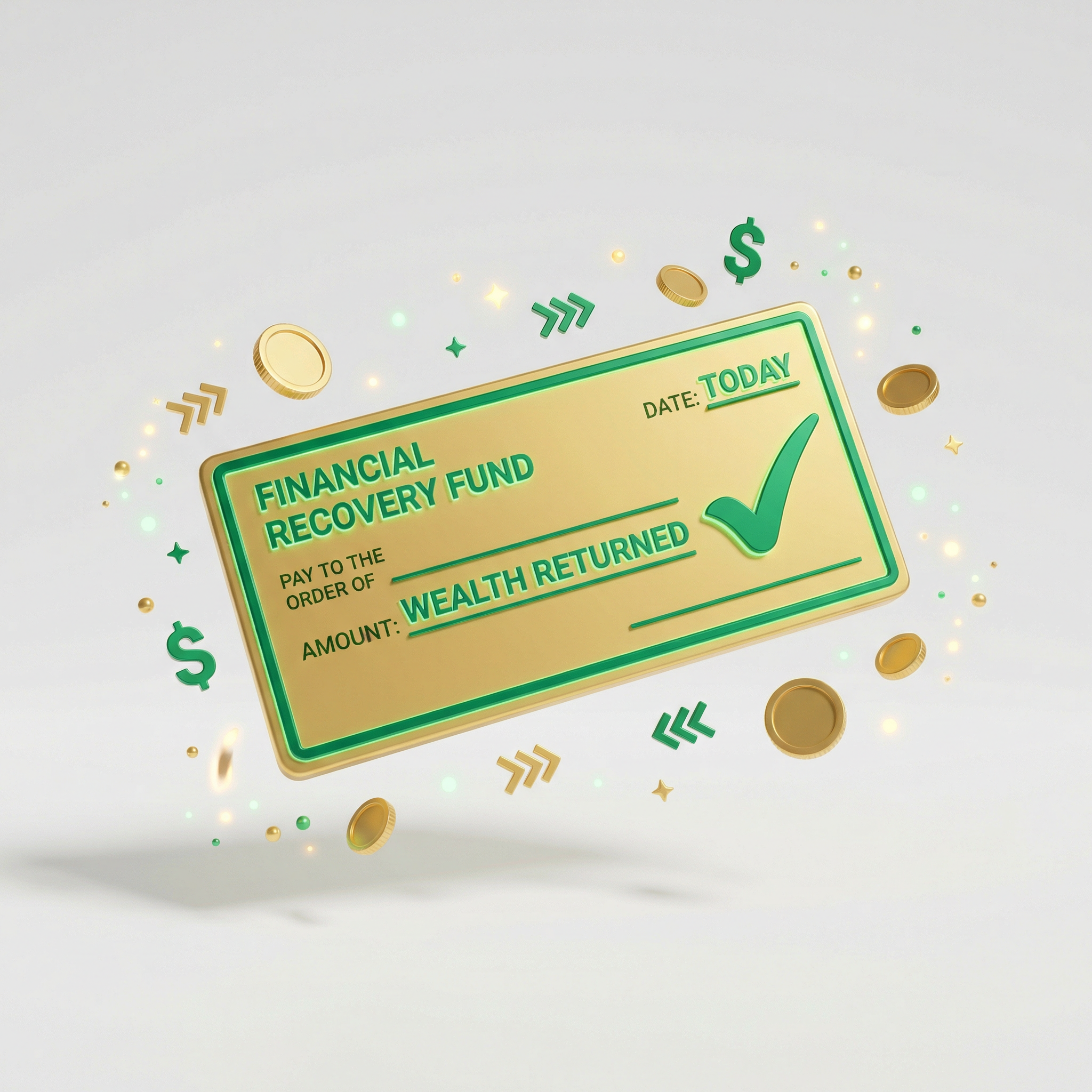 Money recovery illustration